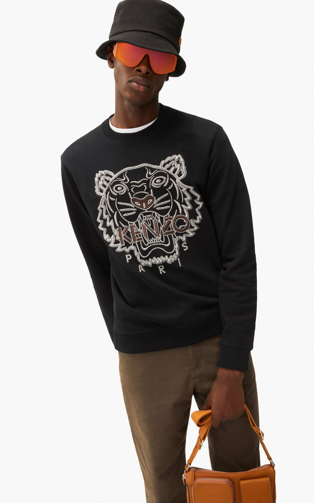 Sudadera Kenzo Tiger Hombre Negras - SKU.7877216